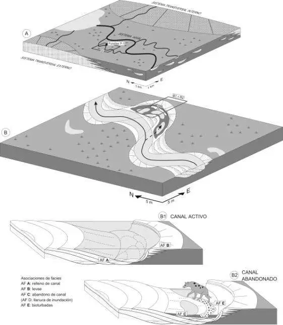 Reconstrucción a diferentes escalas del entorno sedimentario del yacimiento Fonelas P-1